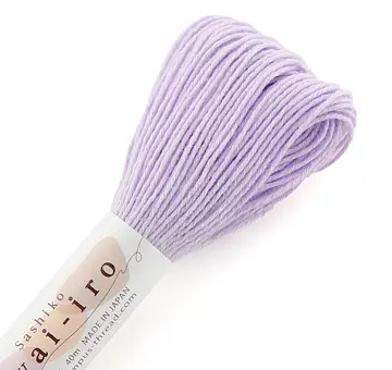 Olympus Awai Iro sashiko thread 40m, lilac A5