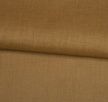 Camel linen fabric, 100% linen