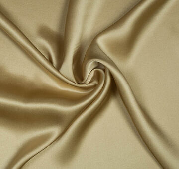 Silk satin, beige, 0.4m