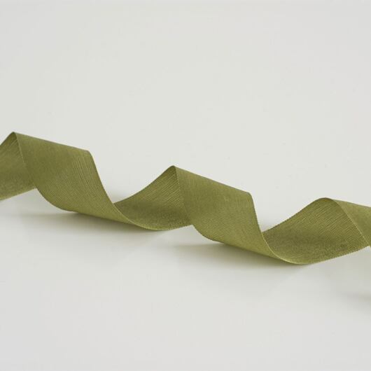 Silk ribbon 2 cm, olive