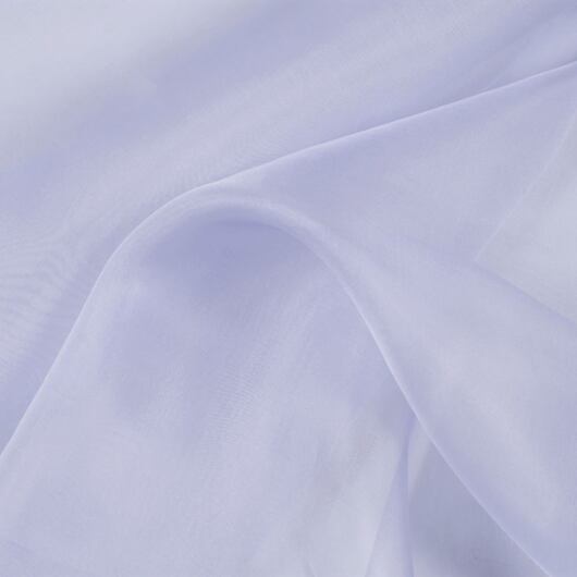 Silk organza, light blue