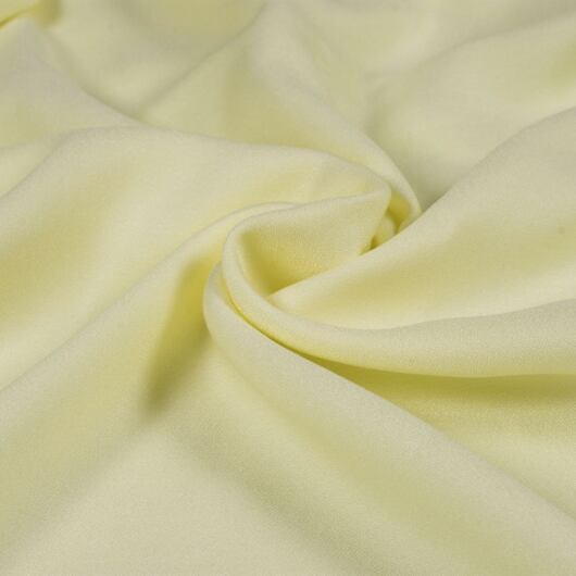 Lyocell crepe georgette, light yellow