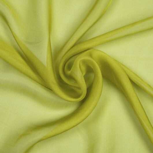 Silk chiffon, olive