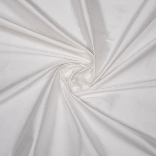 White silk fabric