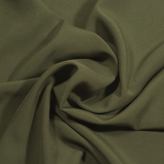 Lyocell plain weave, army green