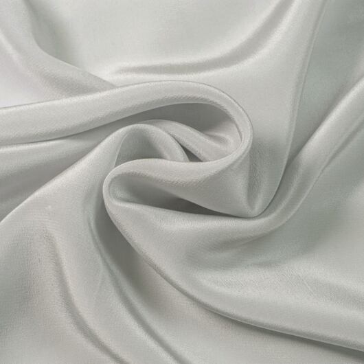 Silk crêpe de Chine, light grey