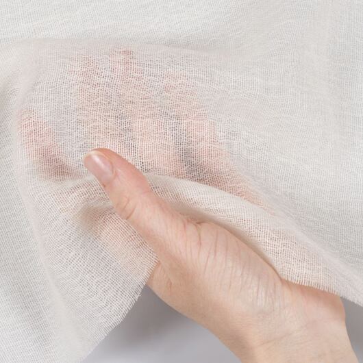 Fine wool gauze fabric, 100% wool