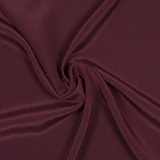 Brown crepe silk fabric