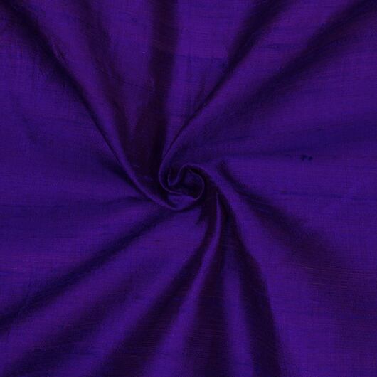 Slubbed silk dupioni, light, dark blue