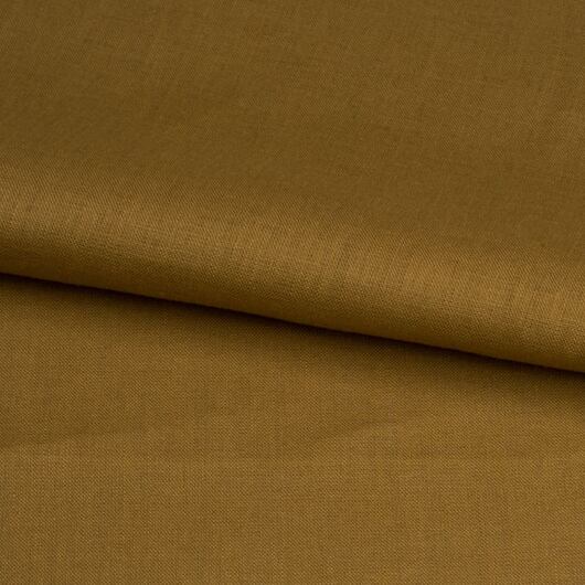 Fine linen fabric, 100% linen, mustard yellow