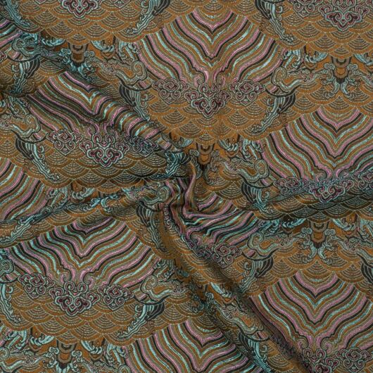 Brocade heaven, brown