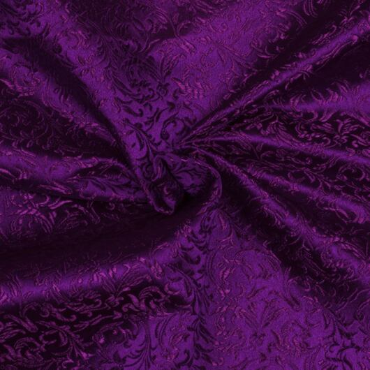 Brokát ornamenty, fialový
