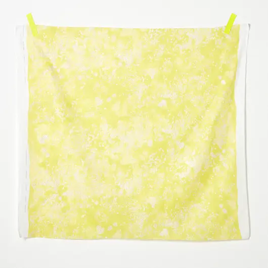 Japonská bio bavlna LEI NANI, dvojitá gázovina, žlutá