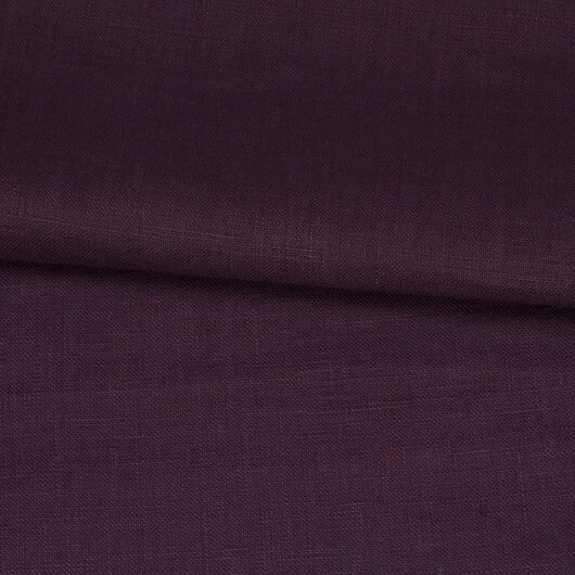 Lněný voál, lehké, fialové