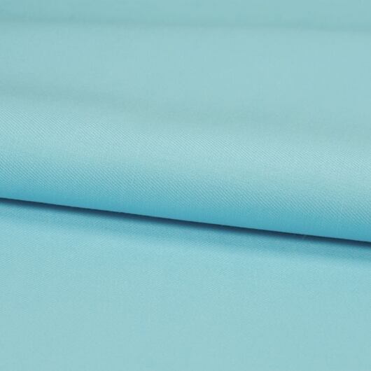 Light blue linen cotton twill fabric