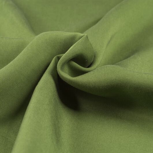 Lyocell twill, green