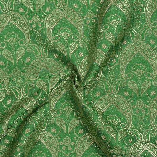 Brocade of the duke, gold and green