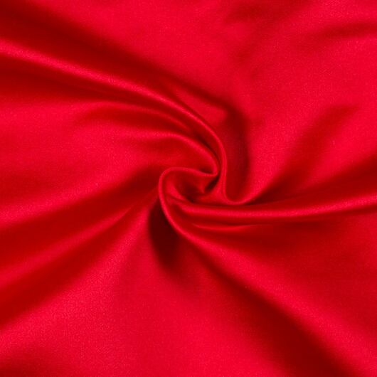 Duchesse satin, red