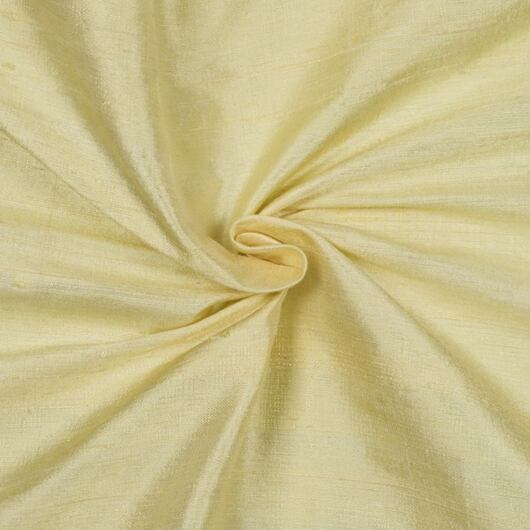 Slubbed silk dupioni, cream