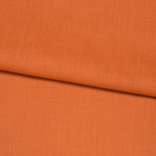 Len s bavlnou, lehký, oranžový