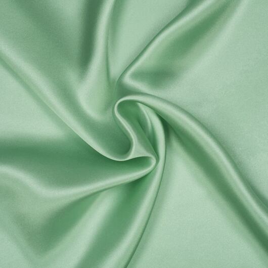Silk satin, mint