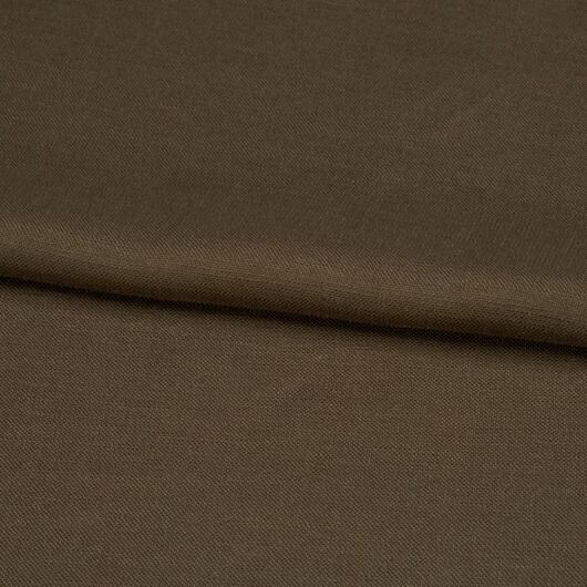 Linen cotton blend fabric, brown