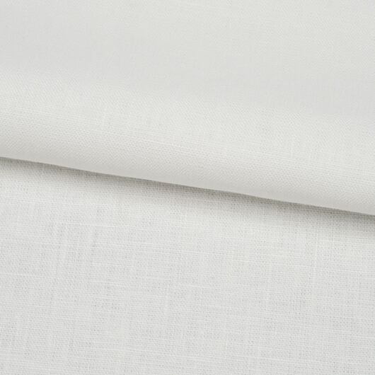Heavy linen fabric, 100% linen, ivory white