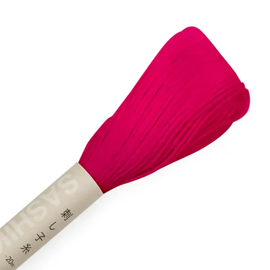 Vyšívací příze na sashiko Olympus 20m, rumělka 30