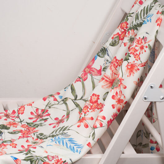 EcoVero viscose white fabric