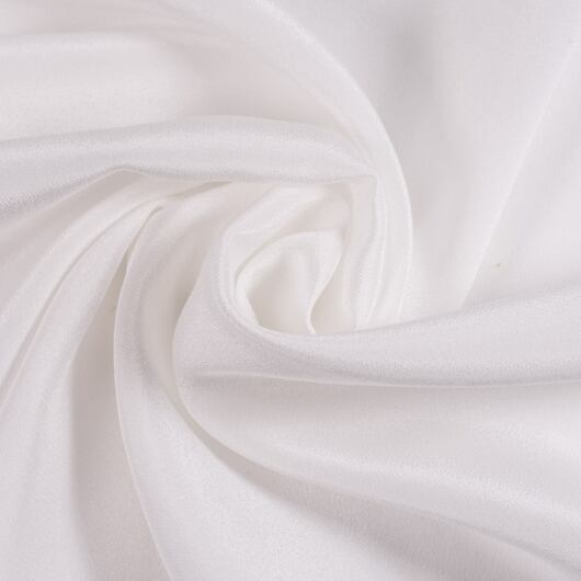 Silk crêpe de Chine, ivory