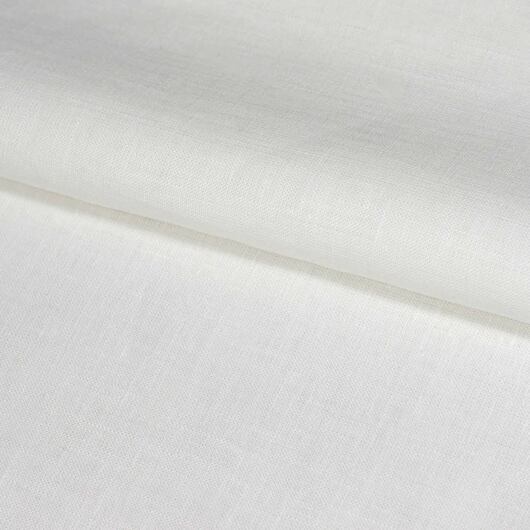 European linen fabric, ivory white 100% linen