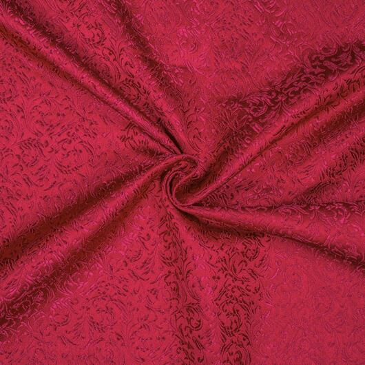Brocade ornaments, crimson