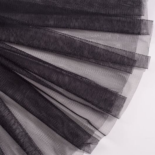 Vintage tulle, black