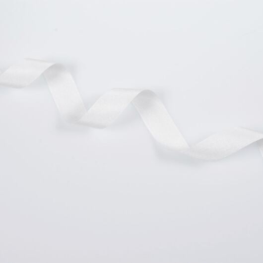 Silk ribbon 1,5 cm, ivory white