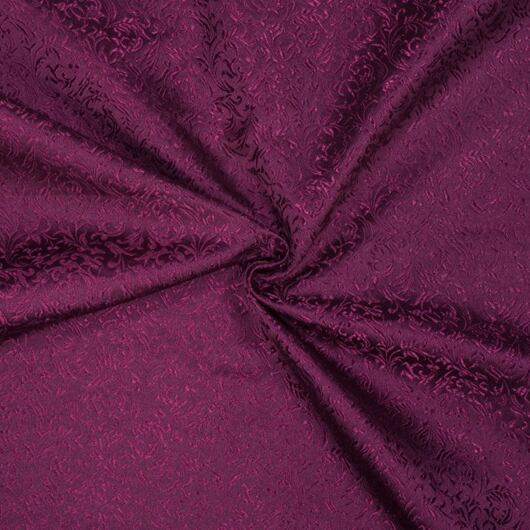 Brocade ornaments, burgundy