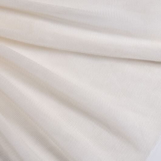 Vintage tulle, cream