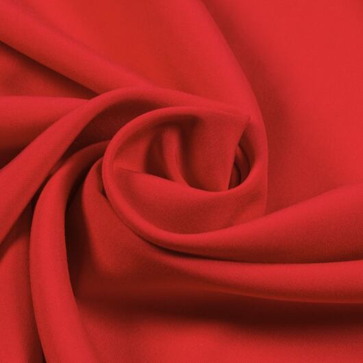 Lyocell plain weave, red