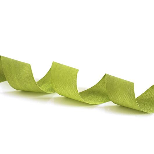 Silk ribbon 2 cm, light green
