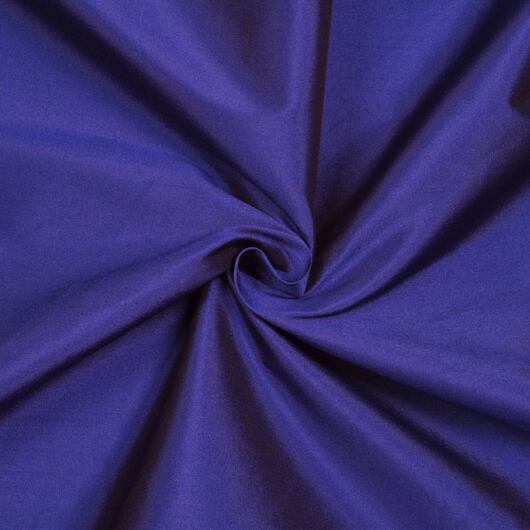 Taffeta fabric, art silk, dark blue