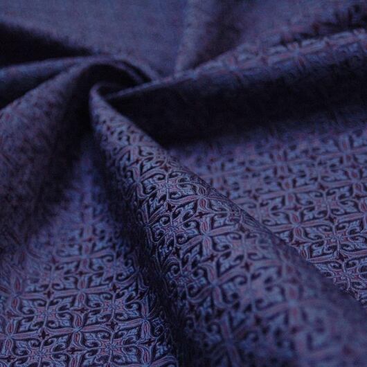 Brokát šlechtický, temně modrý