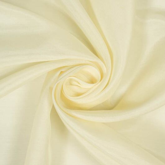 Silk cotton voile, cream