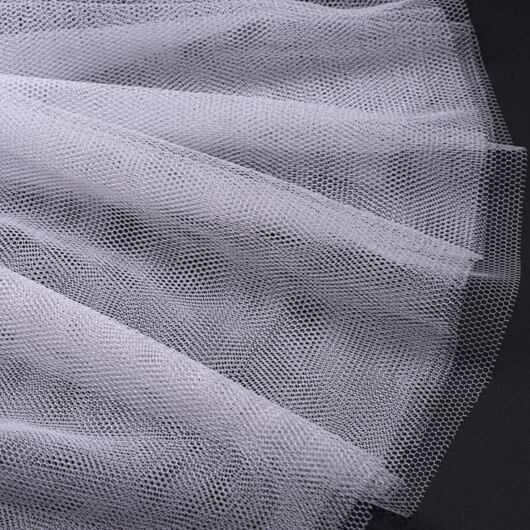 Vintage tulle, white