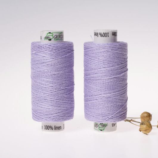Medium linen thread, 33x2, 200m, lilac