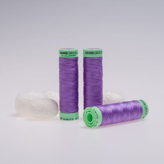 Silk thread, 50m, lilac