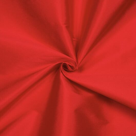 Taffeta fabric, art silk, red