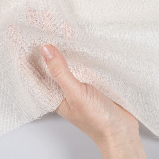 Thin herringbone twill fabric, 100% wool