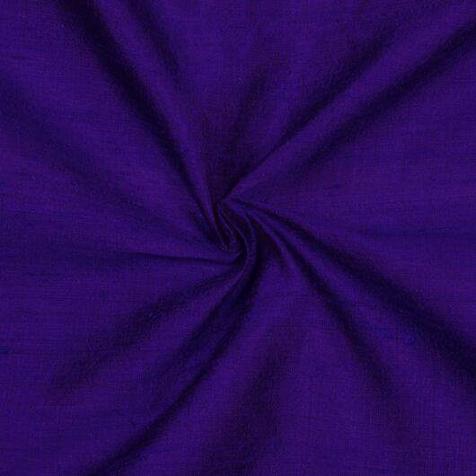 Slubbed silk dupioni, violet