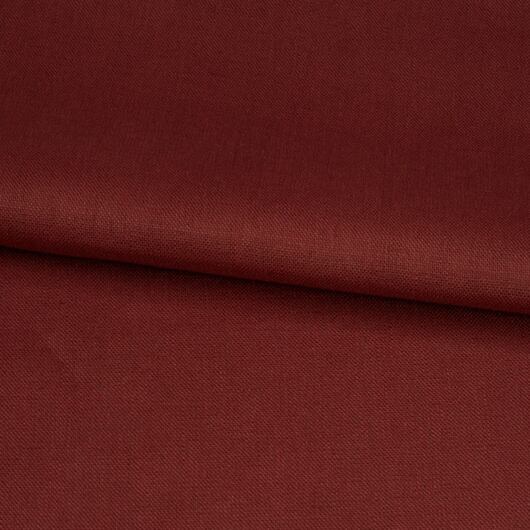 Linen fabric, 100% linen, burgundy-cinnamon