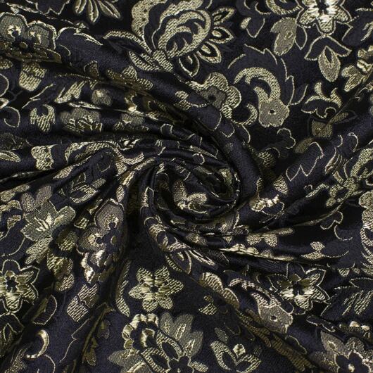 Brocade Tradition, gold and black