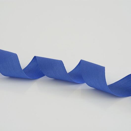Silk ribbon 2 cm, azure